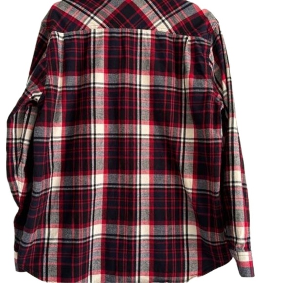 TNA men's plaid button down 100% cotton long sleeve shirt casual size M - Picture 2 of 11